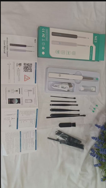 Kit de Nettoyage des Oreilles avec Caméra et Lumière LED NE3     "3200 da"